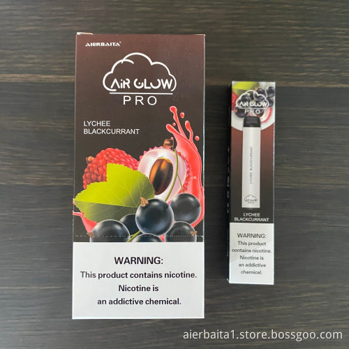 1600 Puffs 6.5ml LED Disposable Electronic Cigarettes Kits